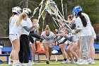 WLax vs RWU  Wheaton College Women’s Lacrosse vs Roger Williams University. - Photo By: KEITH NORDSTROM : Wheaton, Lacrosse, LAX
